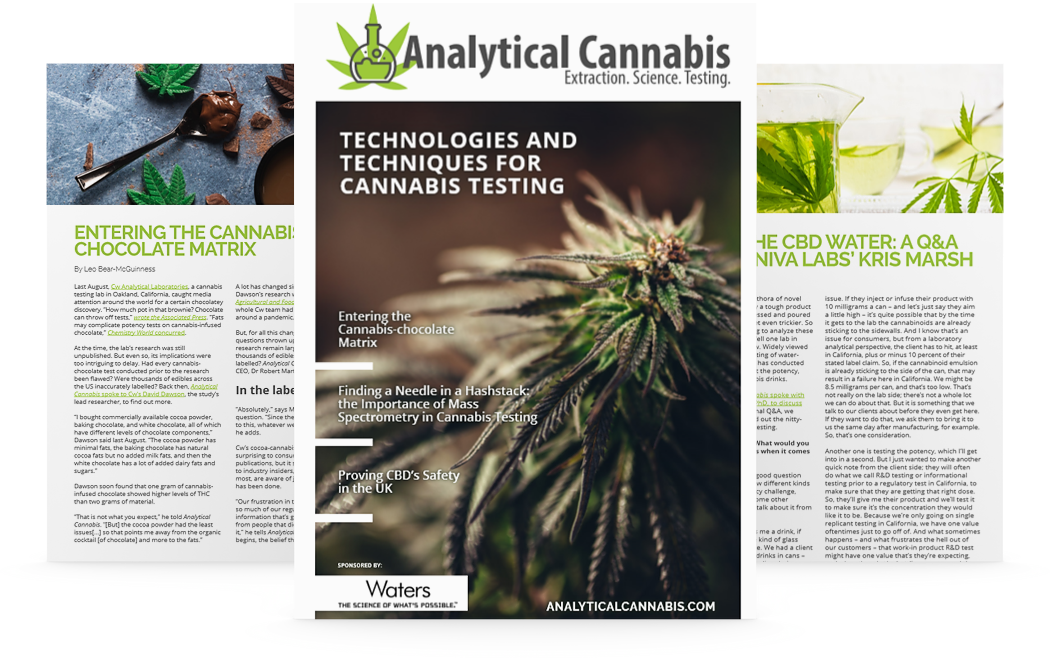 Technologies and Techniques for Cannabis Testing